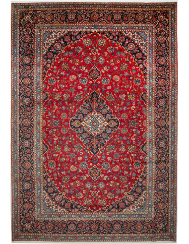 Ardakan Persia terra di siena e grigio ardesia scuro 272x400
