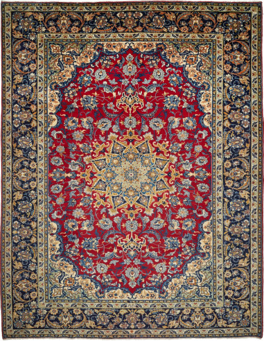 Nadjafabad Persia grigio tenue e grigio ardesia scuro 300x390
