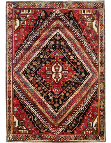 Shiraz Persia terra di siena e nero 180x260