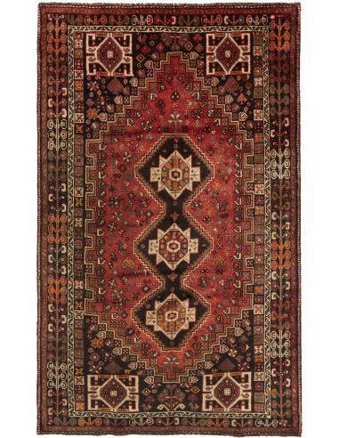 Shiraz Persia marrone sella e abbronzatura 165x268