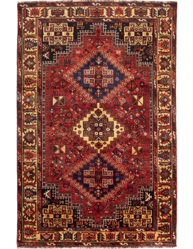 Shiraz Persia marrone sella e legno robusto 168x258