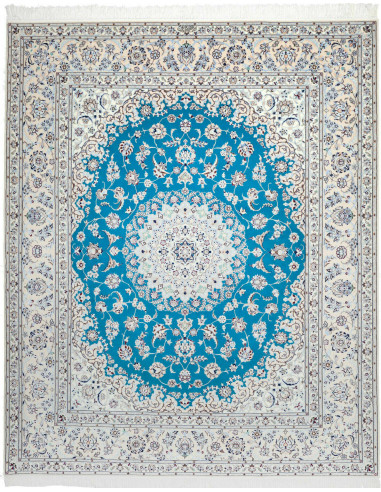 Nain 6La Persia grigio chiaro e ciano scuro 207x250