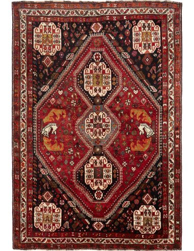 Shiraz Persia marrone sella e grano 182x270