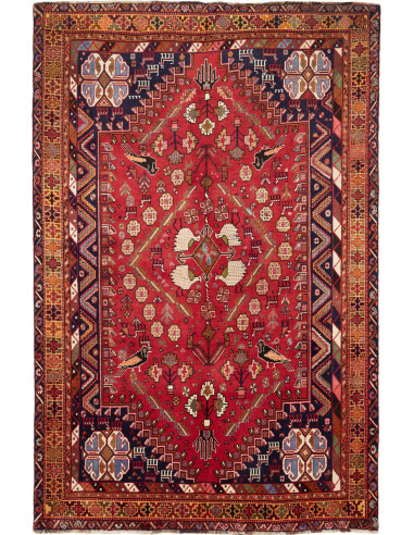 Shiraz Fine Persia terra di siena e grano 168x255