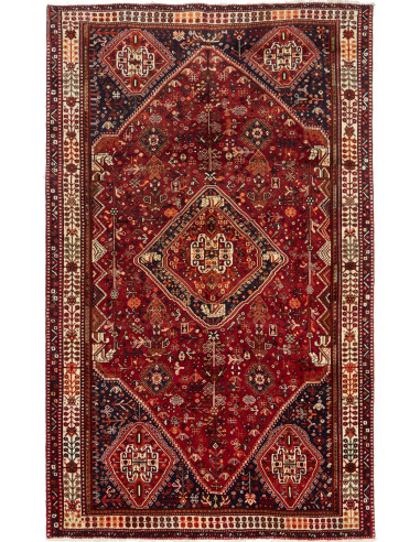 Shiraz Persia marrone sella e legno robusto 160x258