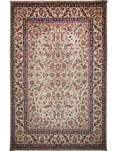 Kashan Persia abbronzatura e grigio ardesia scuro 308x480