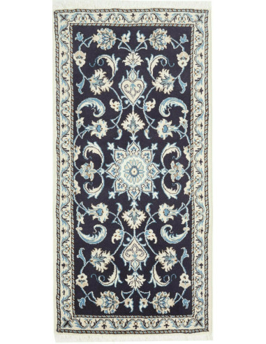 Nain Kashmar Persia grigio chiaro e grigio tenue 70x133