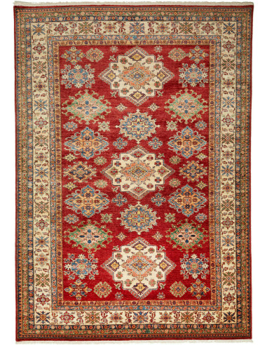 Kazak Fine Pakistan terra di siena e grano 209x290