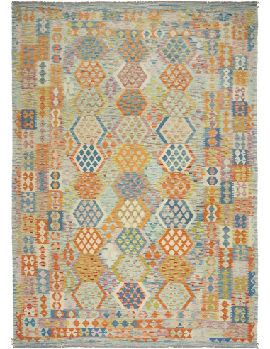 Kilim Pakistan abbronzatura e abbronzatura 251x357