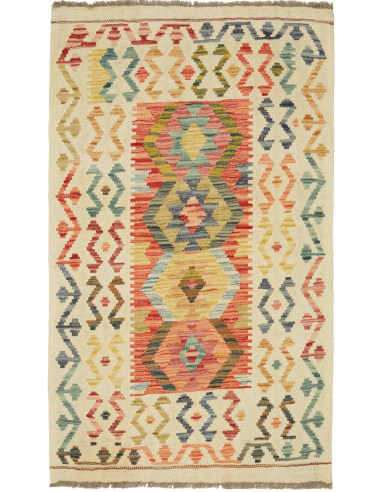 Kilim Pakistan abbronzatura e terra di siena 80x131