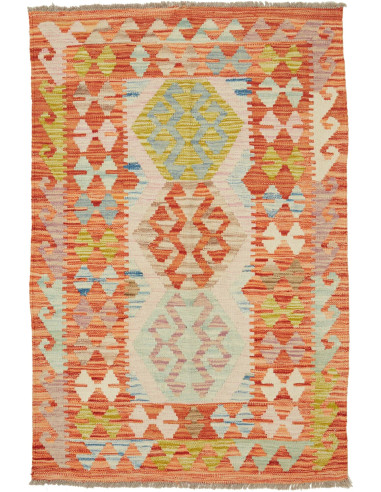 Kilim Pakistan abbronzatura e abbronzatura 83x127