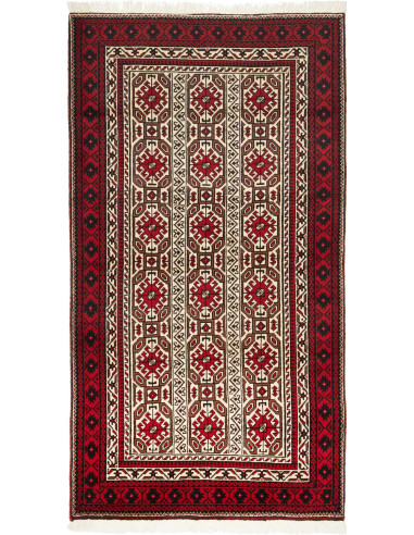 Baluch Persia grigio ardesia scuro e marrone 98x185