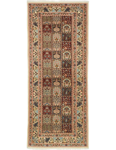 Moud Persia marrone rosato e marrone sella 81x201