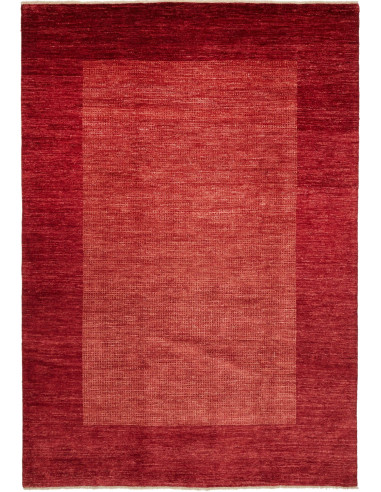 Gabbeh Moderno Pakistan marrone e marrone 201x296