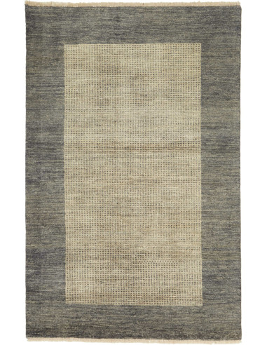 Gabbeh Moderno Pakistan grigio e argento 123x188