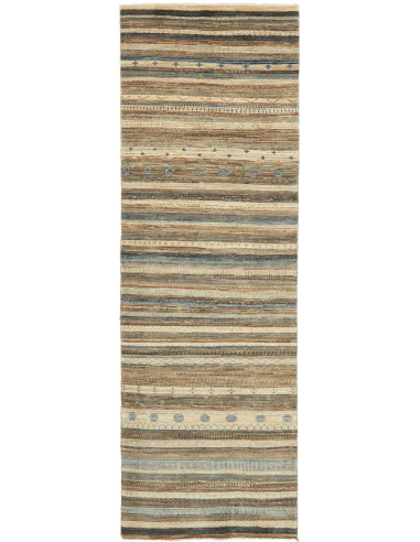 Fun-Collection Pakistan marrone rosato e bianco antico 90x289