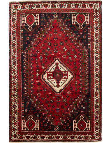Shiraz Persia marrone rossiccio e marrone 160x250