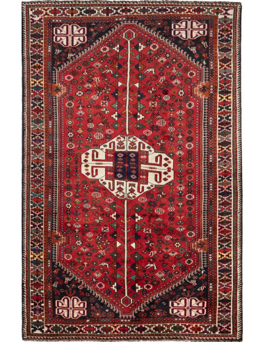 Shiraz Persia marrone sella e nero 168x255