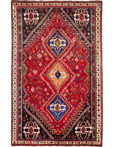 Shiraz Fine Persia marrone e grano 162x218