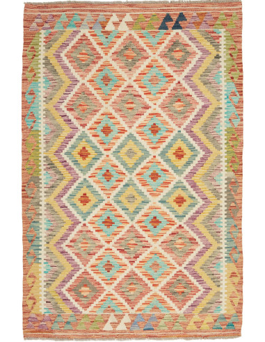 Kilim Pakistan abbronzatura e abbronzatura 121x184