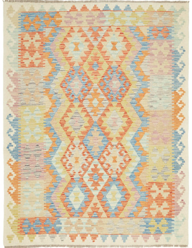 Kilim Pakistan abbronzatura e perù 128x173