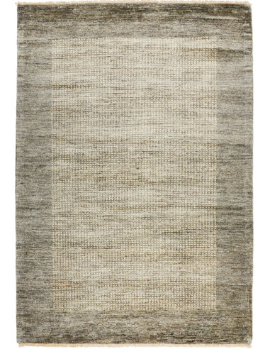 Gabbeh Moderno Pakistan marrone rosato e marrone rosato 124x181