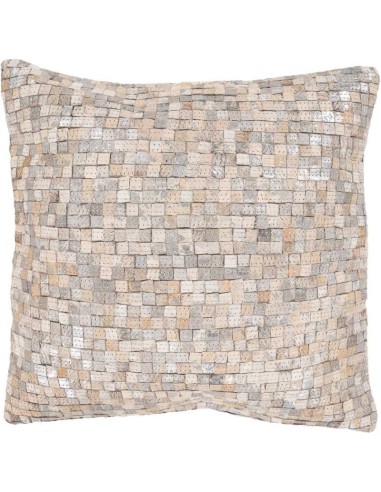 tappeto Arte Espina FINISH CUSCINO 100 BIANCO ARGENTO