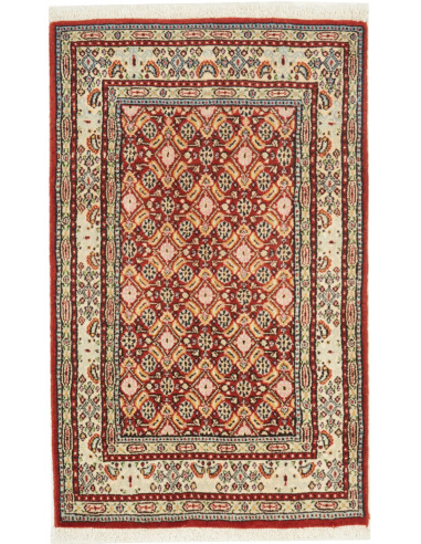 Moud Persia marrone rosato e grano 55x90