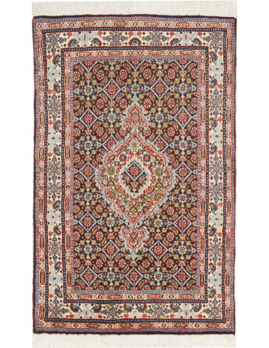 Moud Persia terra di siena e argento 55x93
