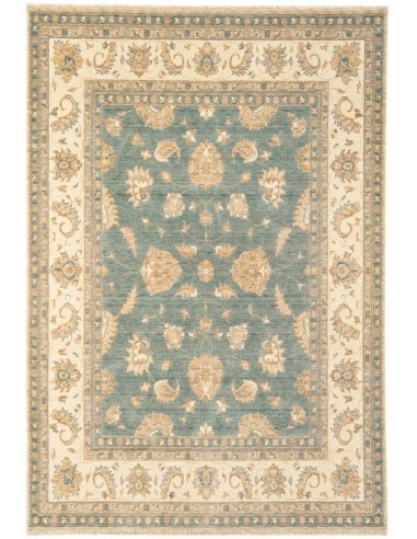 tappeto orientale Chobi 4 blu/azzurro