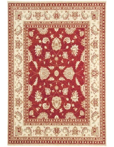 tappeto orientale Chobi 8 rosso/arancio/bordeaux