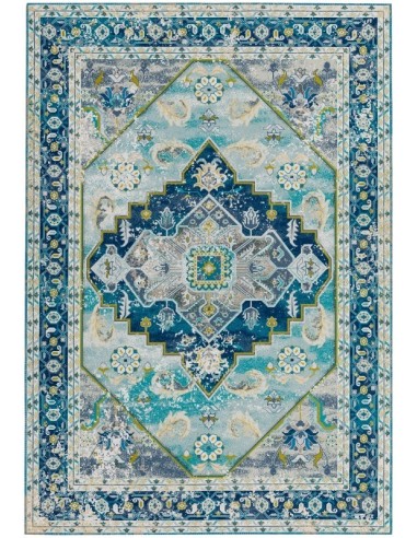 tappeto orientale Syon SY03 BAHAR blu/azzurro