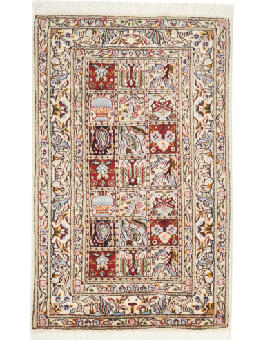 Moud Persia argento e marrone sella 60x89
