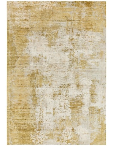 tappeto design Gatsby Autumn con cuscino gemello giallo/oro/rame/mattone
