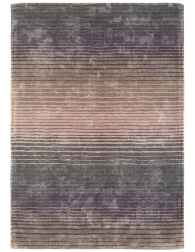 tappeto design Holborn Lunar con cuscino gemello viola/lilla/rosa
