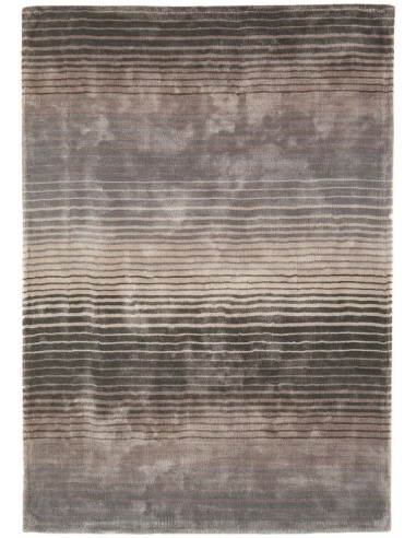 tappeto design Holborn Midas con cuscino gemello grigio/nero/antracite