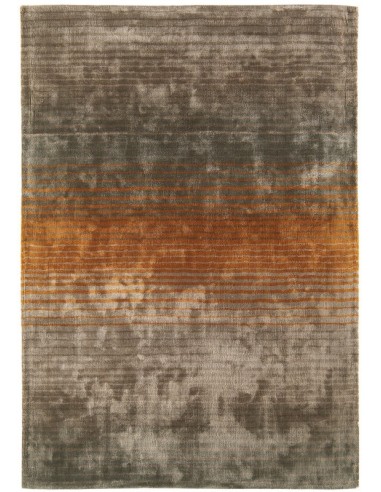 tappeto design Holborn Orange con cuscino gemello rosso/arancio/bordeaux
