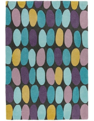 tappeto design Matrix 34 Sofia Multi con cuscino gemello multicolor