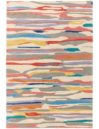 tappeto design Matrix 72 Ping Multi con cuscino gemello multicolor