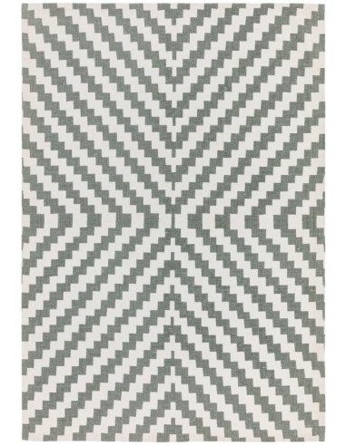 tappeto design Onix 01 Geo Grey con cuscino gemello grigio/nero/antracite