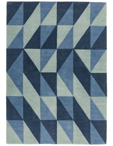 tappeto design Reef Rf04 Flag Blue Passatoia con cuscino gemello blu/azzurro