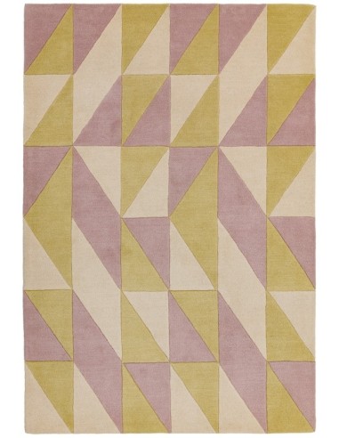 tappeto design Reef Rf06 Flag Pink con cuscino gemello viola/lilla/rosa