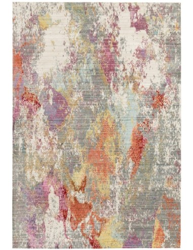 tappeto design Verve Ve12 con cuscino gemello multicolor