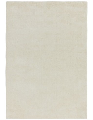 tappeto tinta unita Aran Ivory bianco/beige/tortora