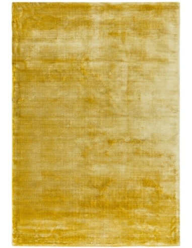 tappeto tinta unita Dolce Yellow giallo/oro/rame/mattone