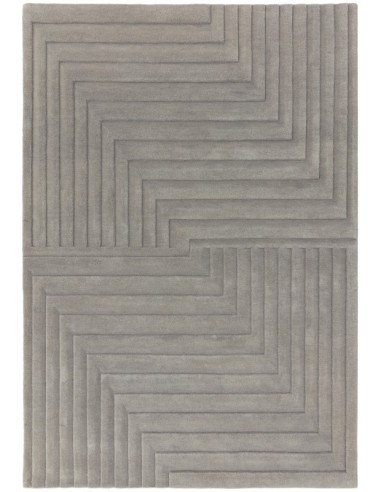 tappeto tinta unita Form Silver grigio/nero/antracite