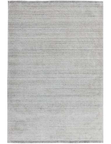 tappeto tinta unita Linley Ivory grigio/nero/antracite