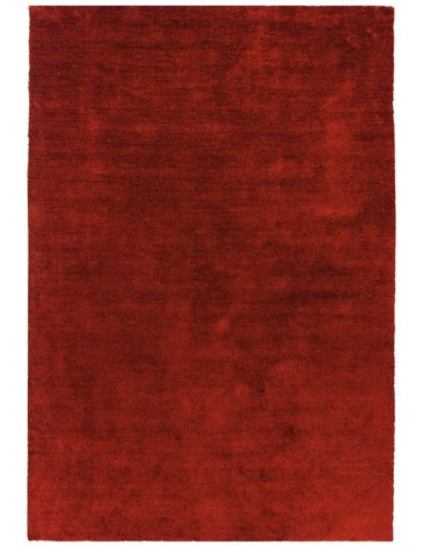 tappeto tinta unita Milo Red rosso/arancio/bordeaux
