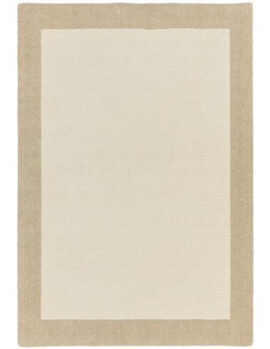 tappeto tinta unita Moorland Taupe bianco/beige/tortora