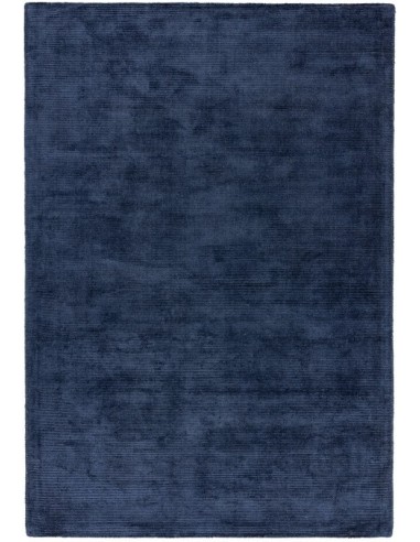 tappeto tinta unita Reko Navy blu/azzurro